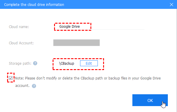 Complete Google Drive Info