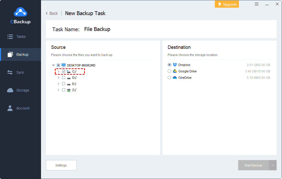 Select Source File