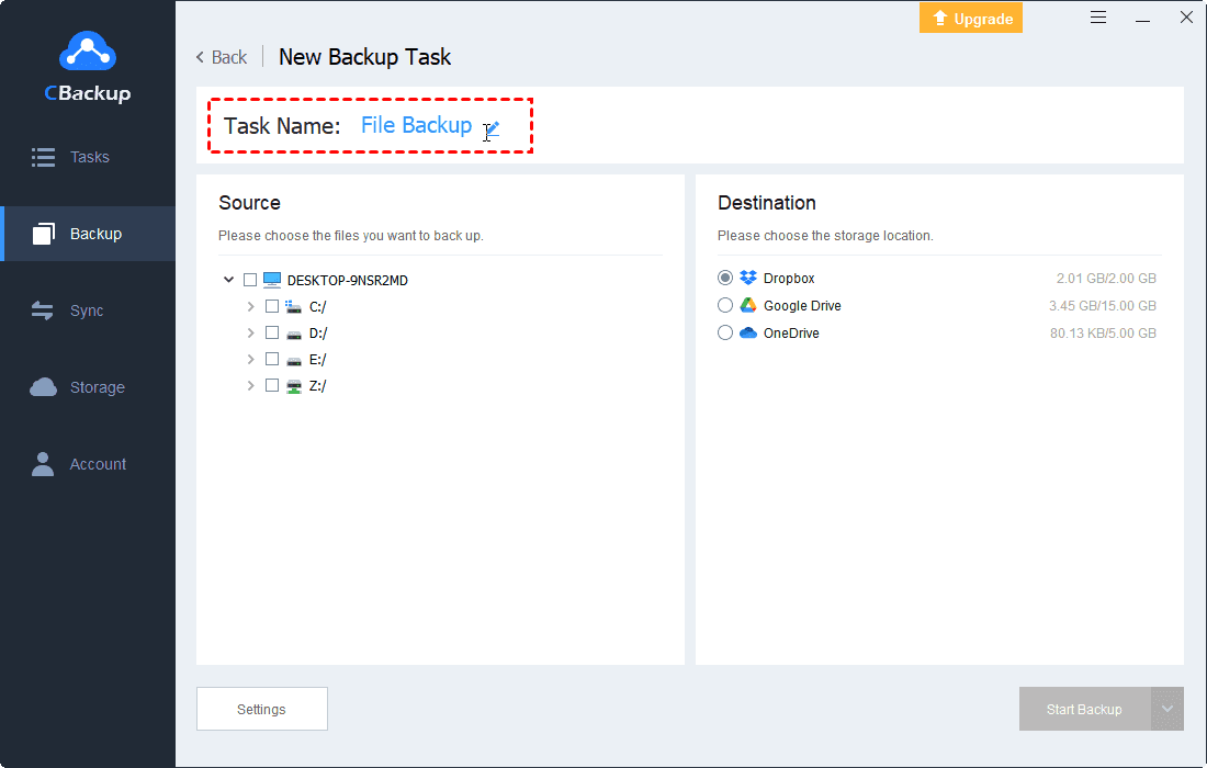 Modify Task Name Modify Task Name