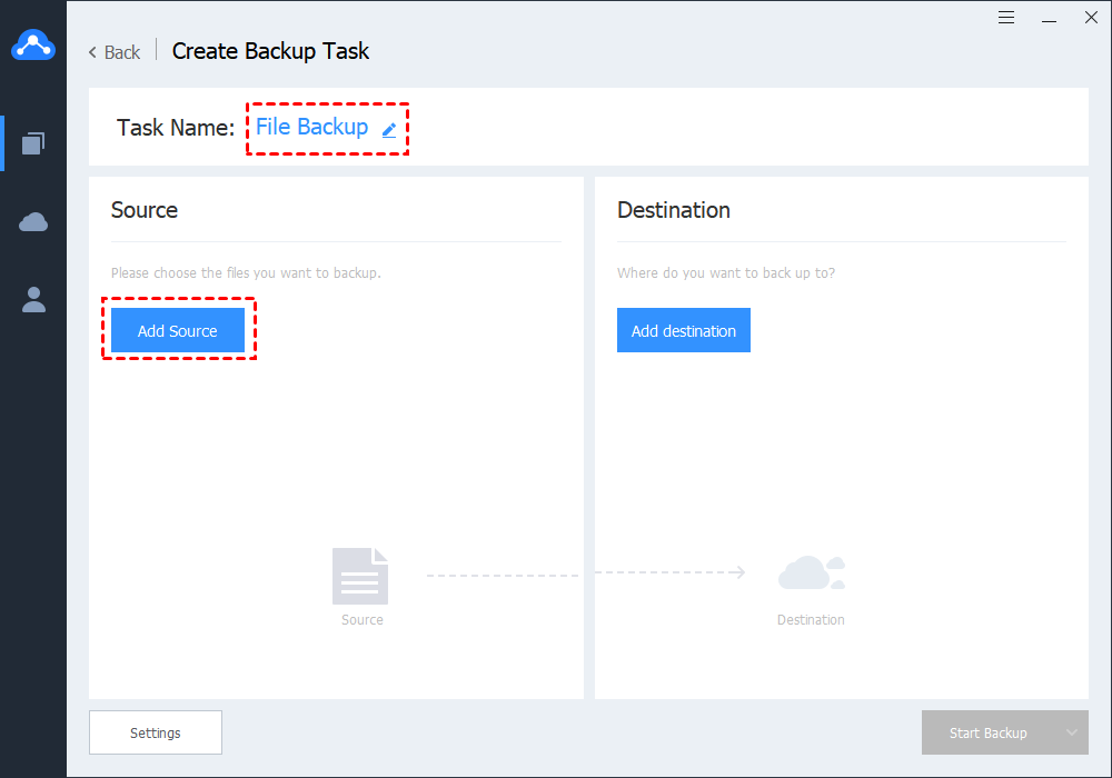 Click Add Source Click Add Source