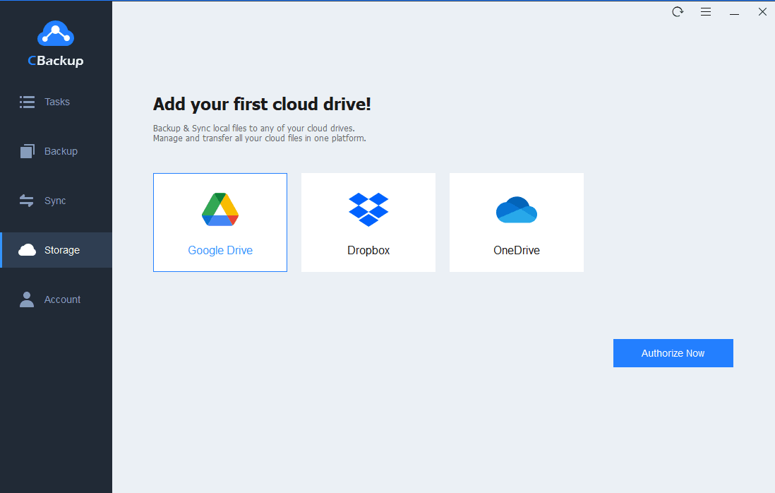 My Storage Add Cloud