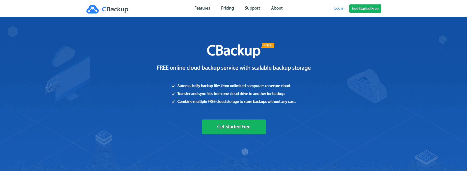 CBackup Main Page