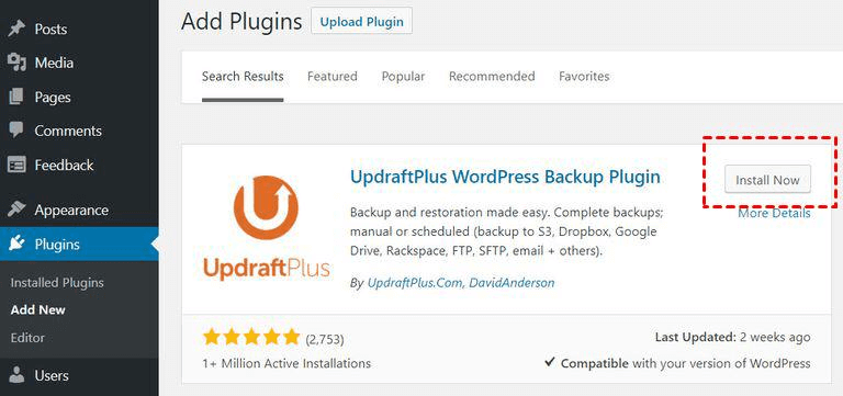 Get your WordPress site backed up to Google Drive with WPQuasar - WPQuasar  :: High performance WordPress hosting