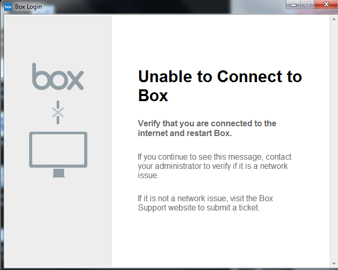 BOX Drive SSO Issue – Box Support