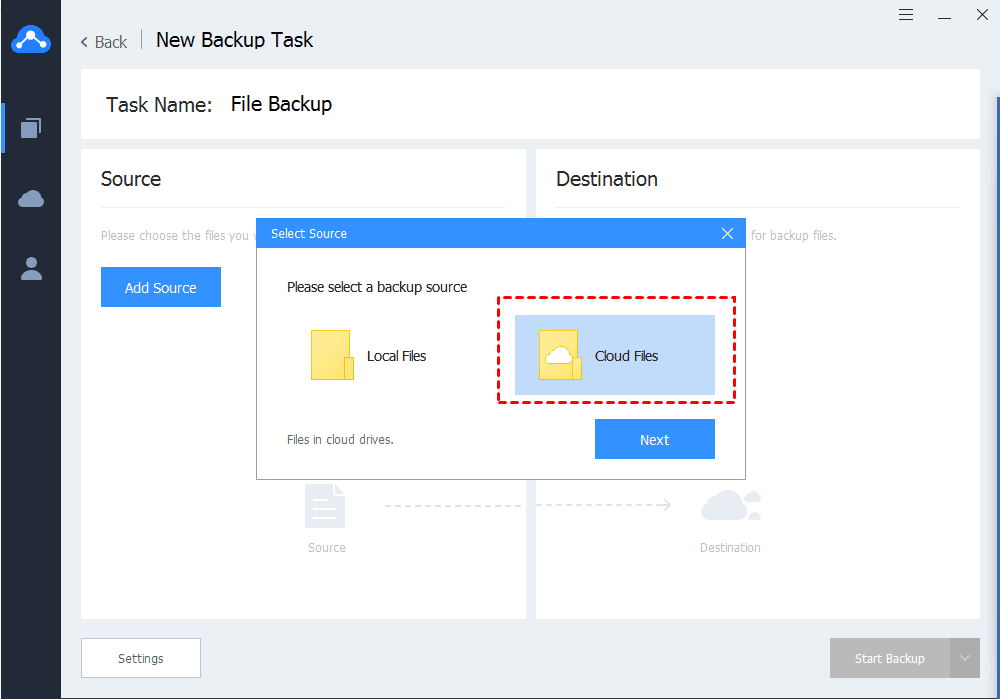 Add Cloud Files Add Cloud Files