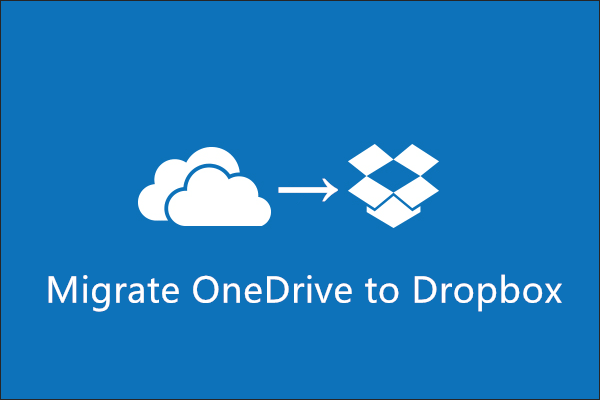 Migrate Onedrive To Dropbox