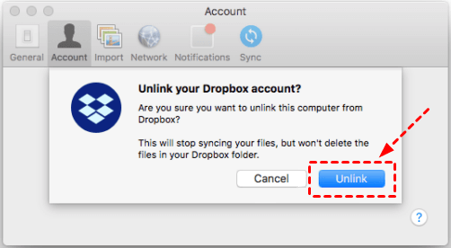 how to make a dropbox on mac