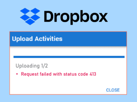 Dropbox 413