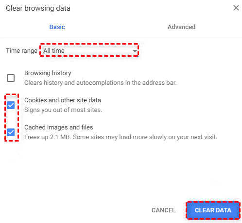 Clear Browsing Data2