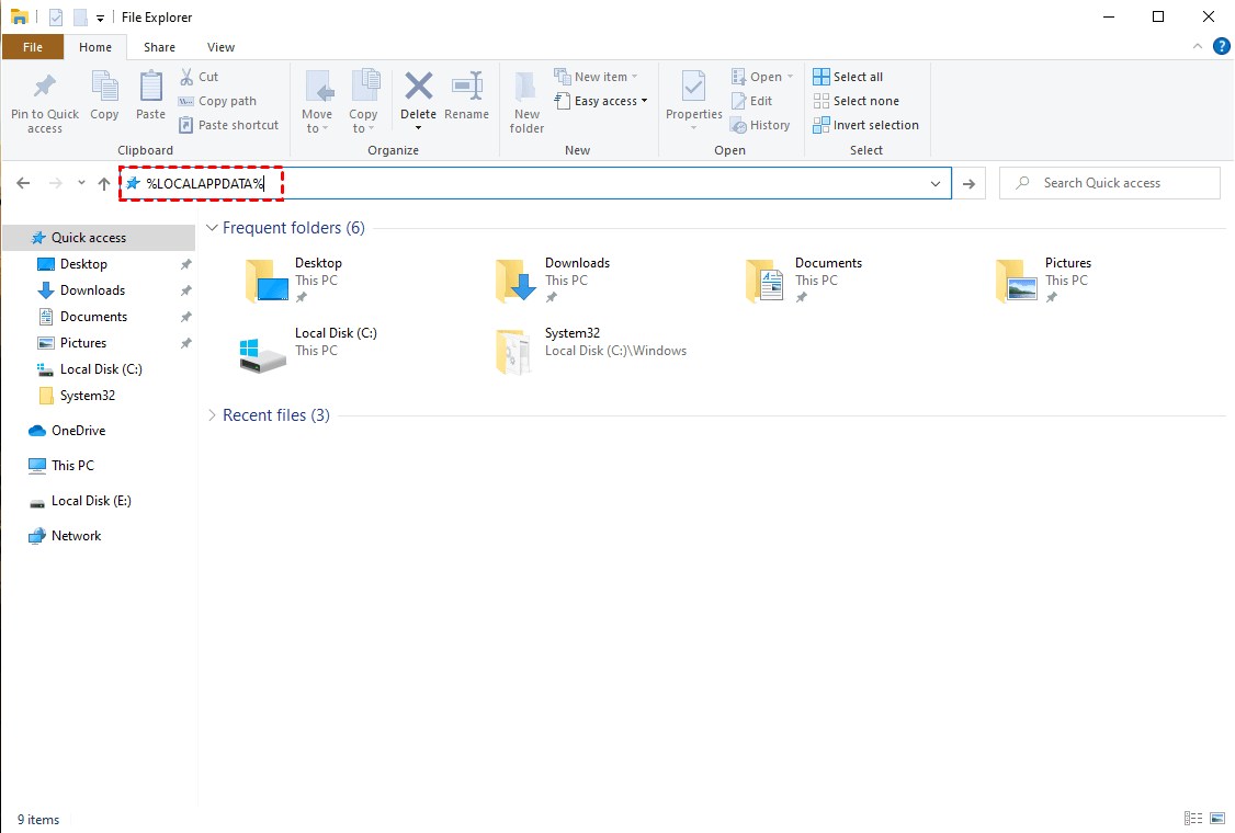 Open File Explorer