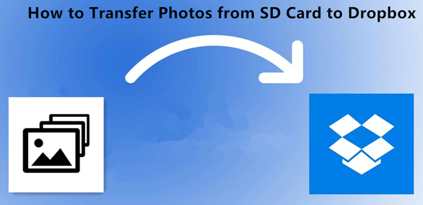 How to Transfer Photos from SD Card to Dropbox