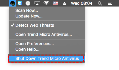 Shut Down Trend Micro Antivirus