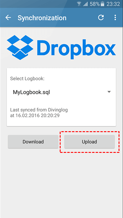 Update Dropbox