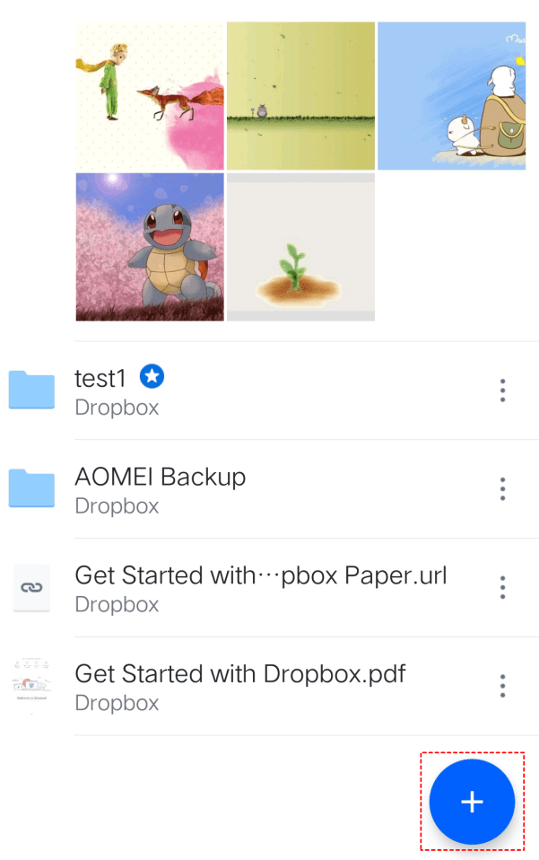Upload Files To Dropbox Mobile