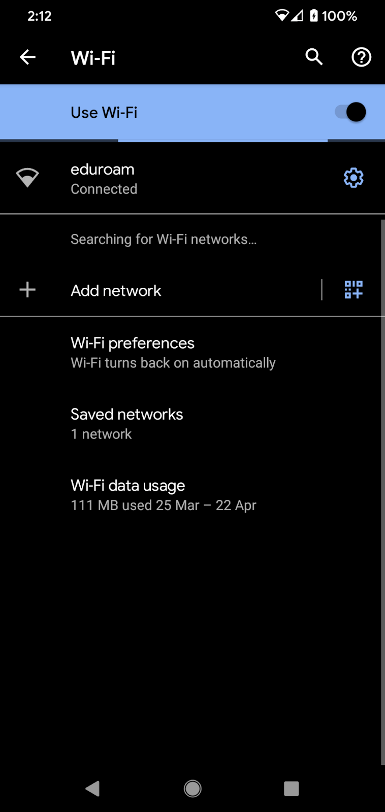 Wifi Settings Wifi Settings