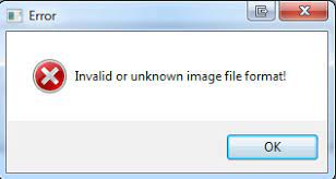 Invalid File