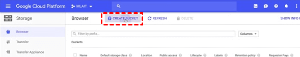 Create A Google Bucket 2