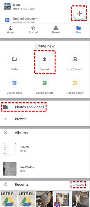Upload To Google Drive Iphone