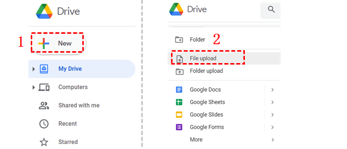 File Upload On Google Drive