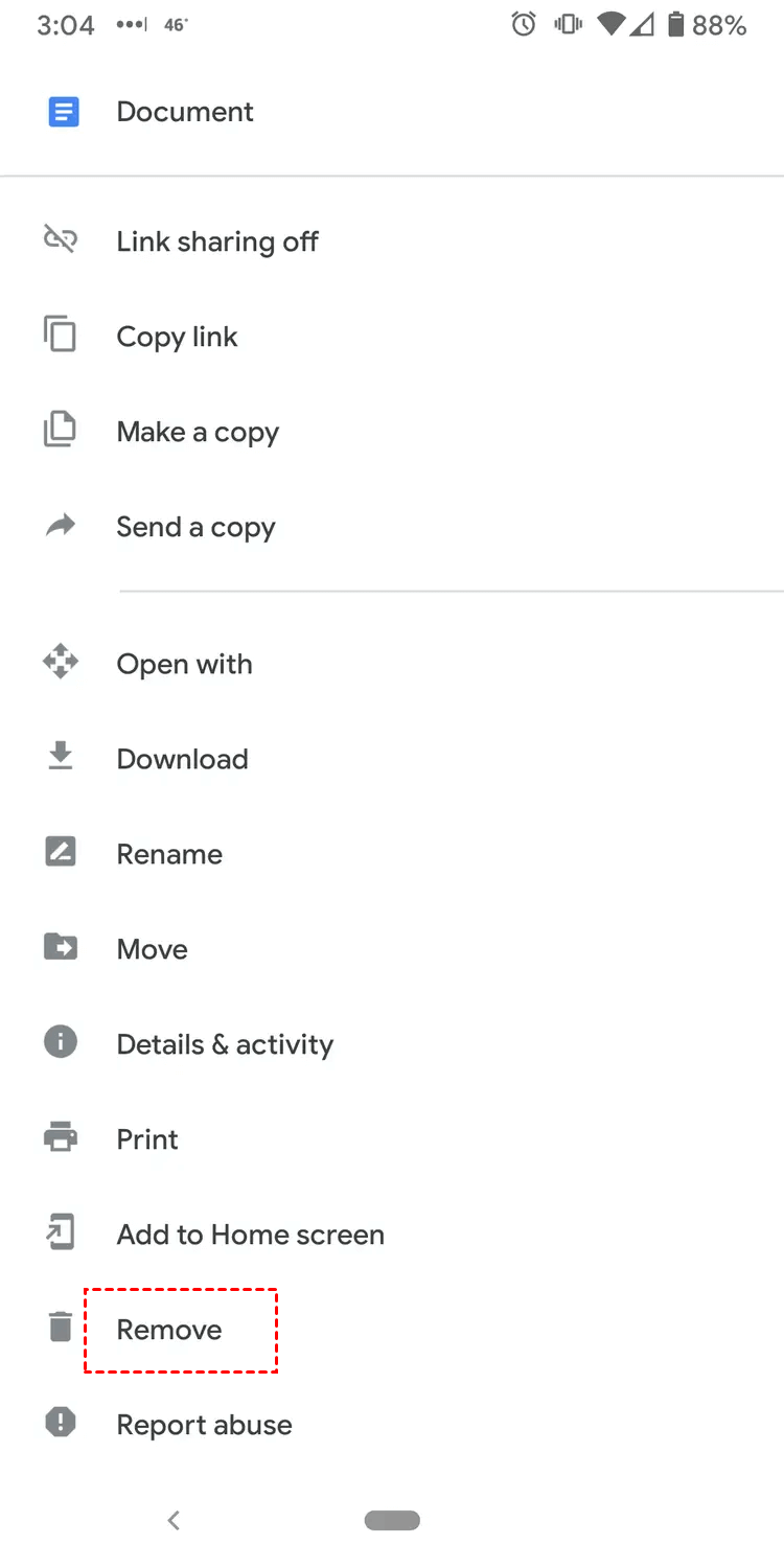 Remove Google Files Mobile On Devices