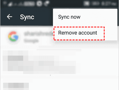 Remove Google Drive Account