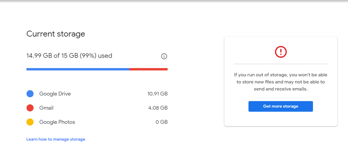 Why is Google Drive app using so much space? Anyone else have this  problem?? I don't have anything saved locally and I use the Files app for  google drive access. Also, uploading