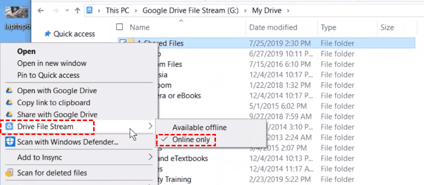 Enable Online Only Enable Online Only