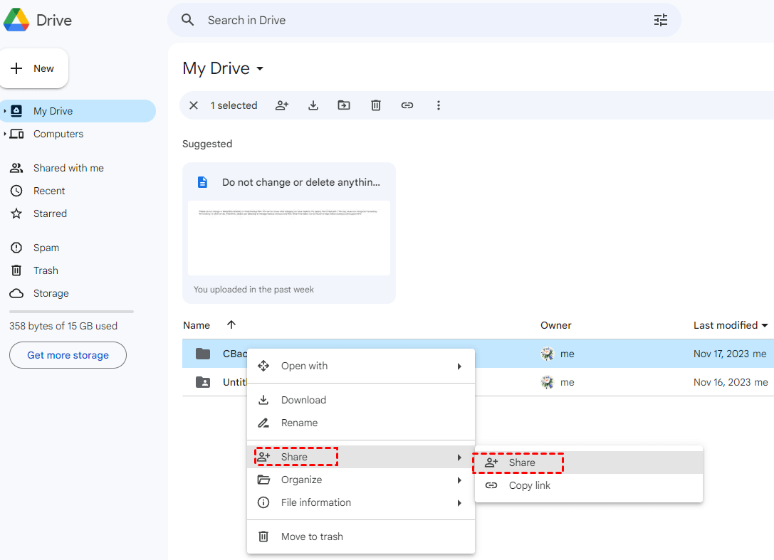 Share ZIP File On Google Drive From PC Phone Full Guide
