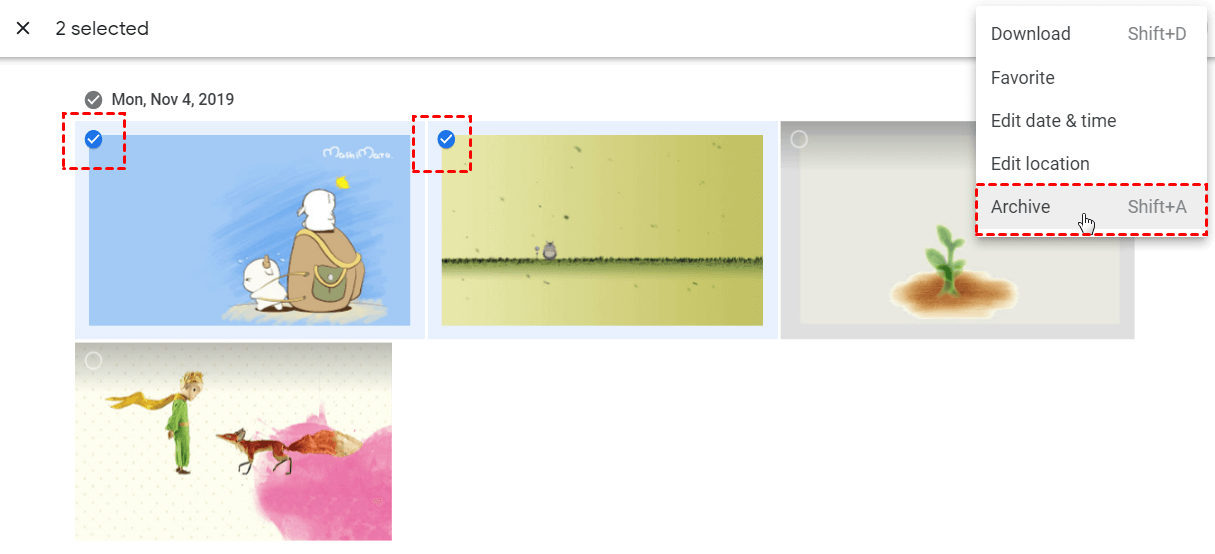 Google Photos Hidden Album