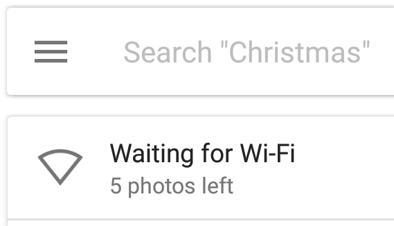 Waiting for Wi-Fi