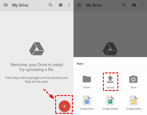 Google Drive Upload