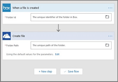 Box to OneDrive Create File Path