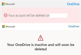 You Onedrive Account Will Be Deleted