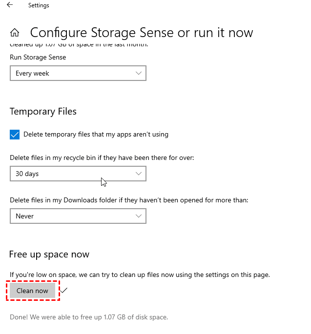 OneDrive Taking Up Space on C Drive