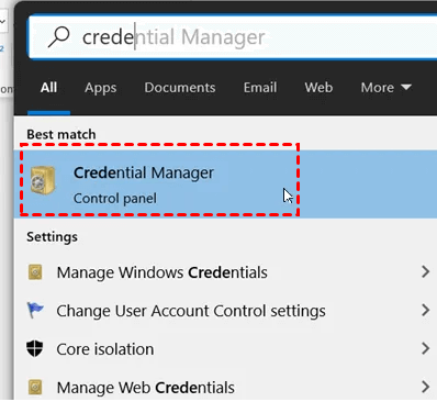 Onedrive Credentials Manager