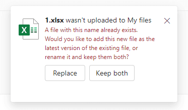 File Wasn't Uploaded to My Files