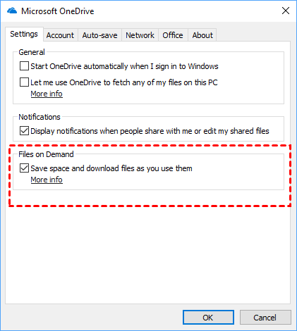 OneDrive Files On Demand