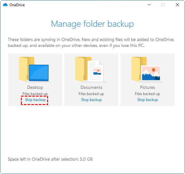 Manage Folder Backup Min