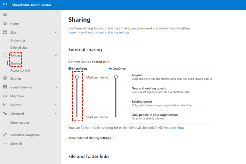 SharePoint Policies