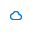 OneDrive Blue Cloud Icon