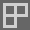 Three Squares Combined Icon