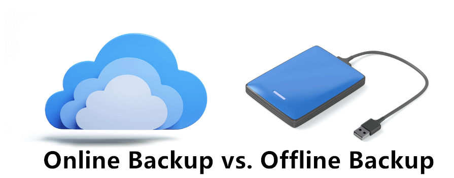Online Backup Offline Backup