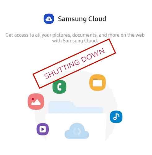 Samsung Cloud Shutting Down