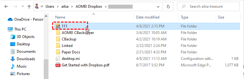 Shared Dropbox Folder Shows On Computer