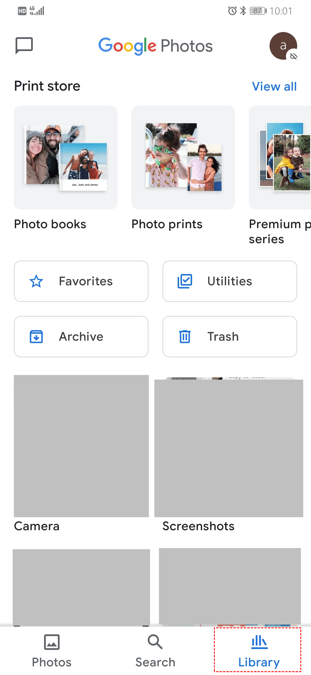 Google Photos Library