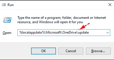 Update Command OneDrive