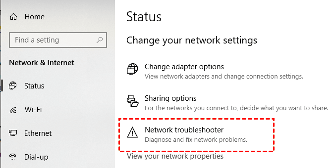 Network Troubleshooter