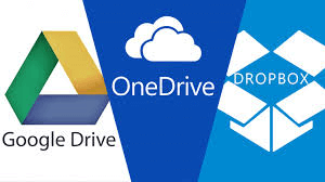 Googledrive Onedrive Dropbox