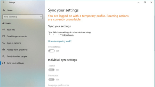 Sync Your Settings